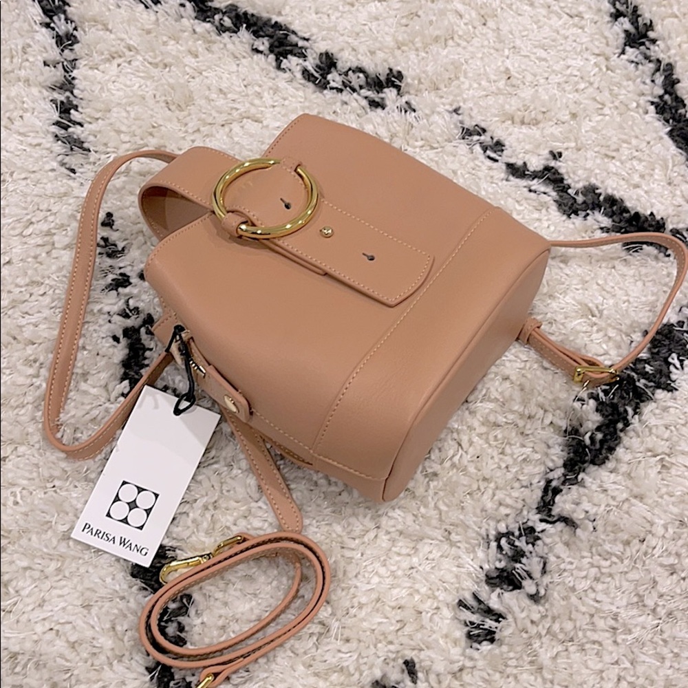 Parisa Wang Addicted Mini Backpack-Nude/Pink